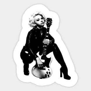 Samantha Guitarist Sticker